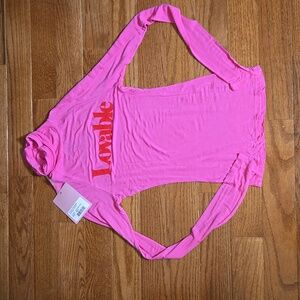 REVOLVE Daydream Nation Loveable Long-Sleeve Turtleneck in Kiss Kiss Pink